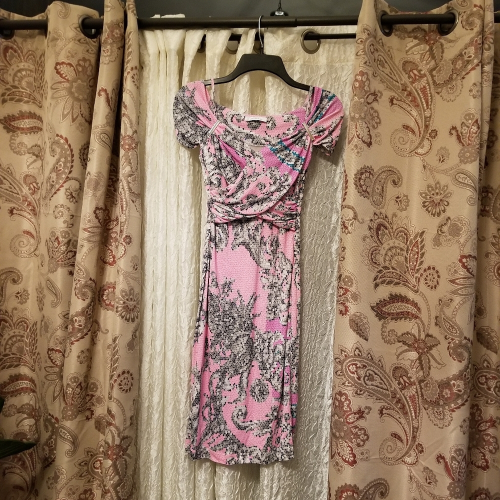 VERSACE COLLECTION pretty in pink dress - Picture 5 of 8